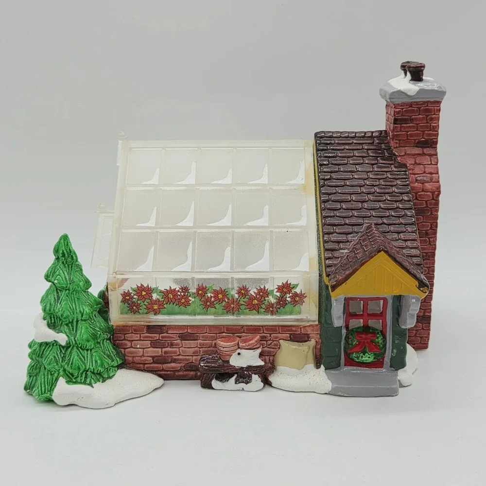 Vintage 1991 Dept. 56 Original Snow Village #5402-0 Village Greenhouse NO LIGHT